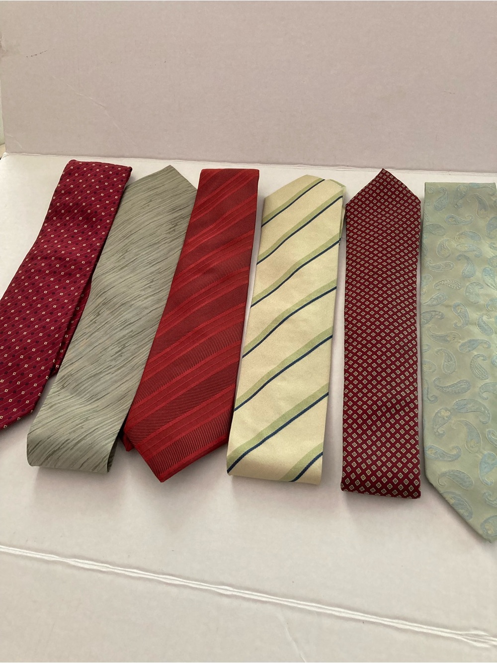 Bundle of Designer Men's Silk Ties - Boss, Furstenberg and Today’s Man
